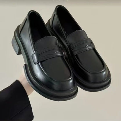 Plain Penny Loafers