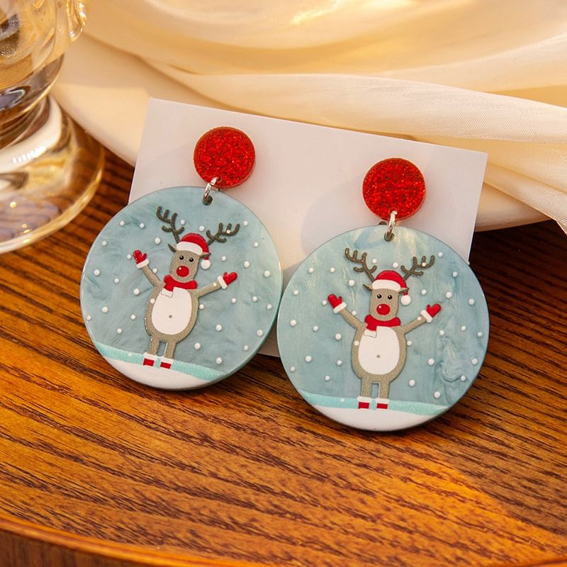 Christmas Drop Earring