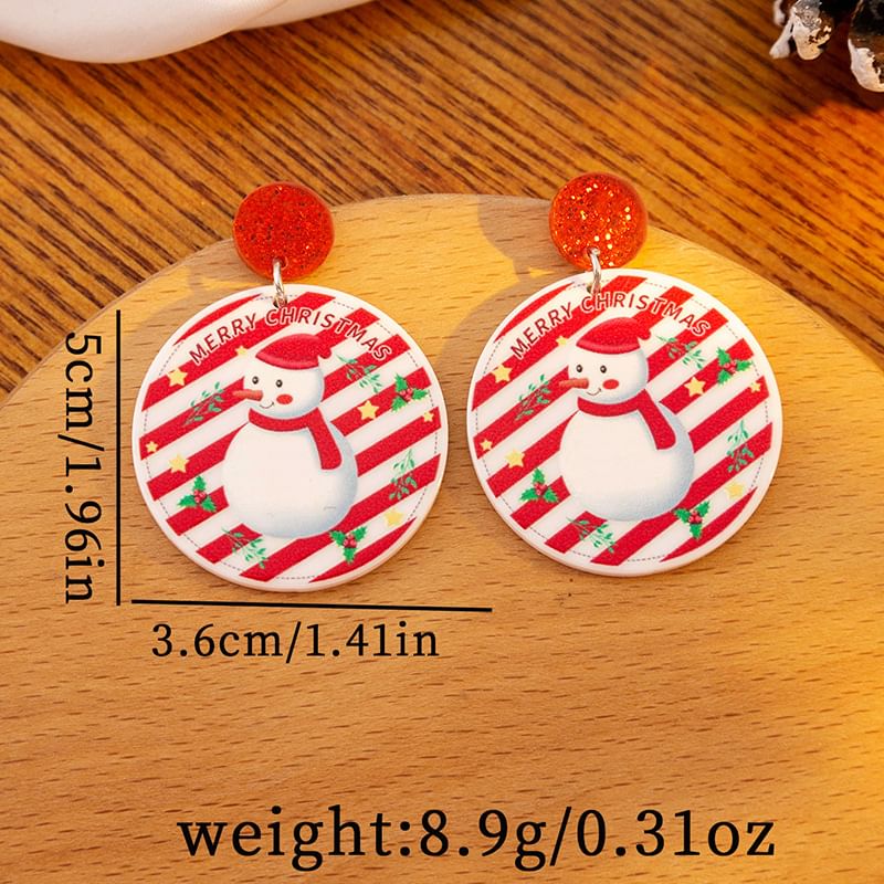 Christmas Drop Earring