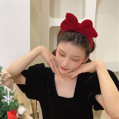Bow Velvet Headband