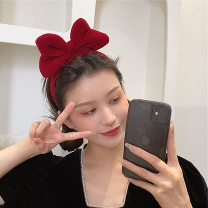 Bow Velvet Headband