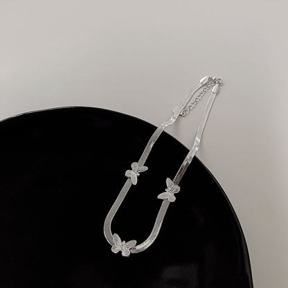 Alloy Butterfly Choker