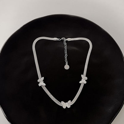 Alloy Butterfly Choker