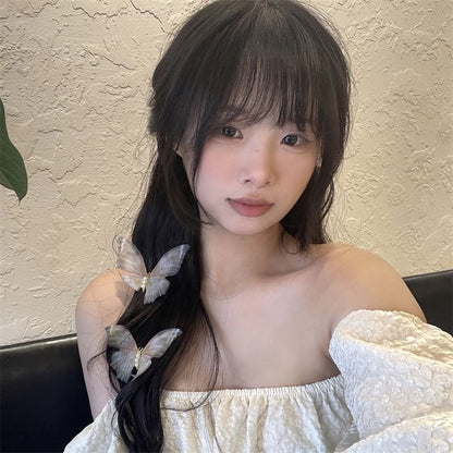 Hair Acrylic Butterfly Clip