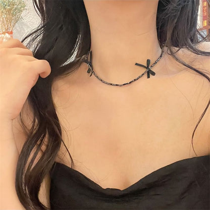 Choker Ribbon Alloy