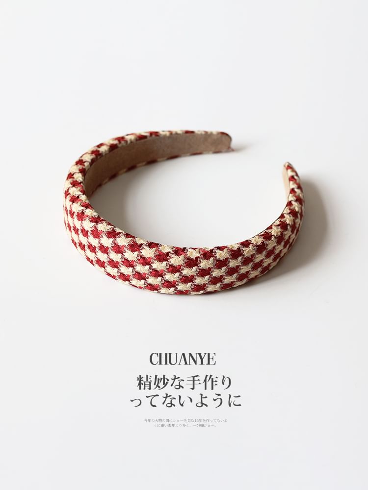 Houndstooth Headband