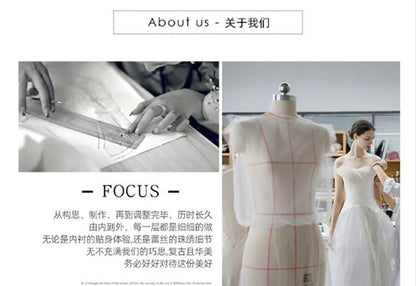 Strapless Glitter Ruffle A-Line Wedding Gown