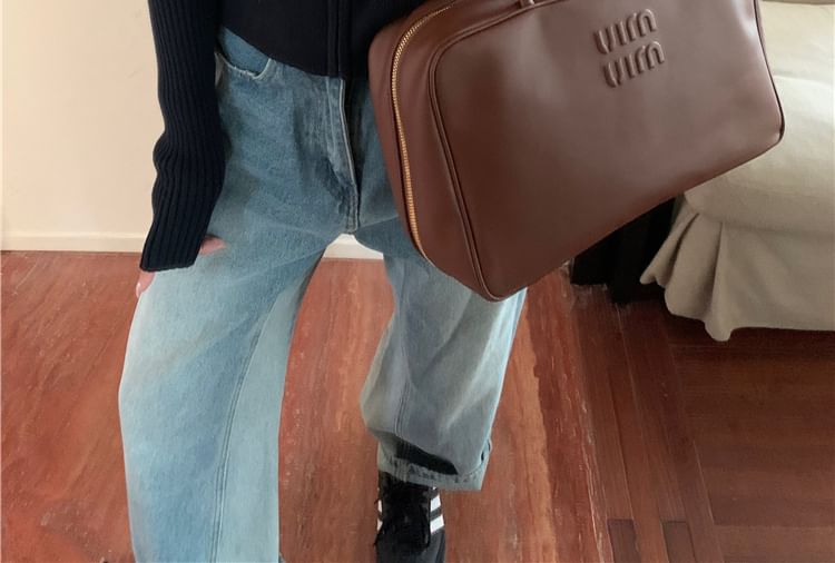 Zip Slim-Fit Plain Sweater