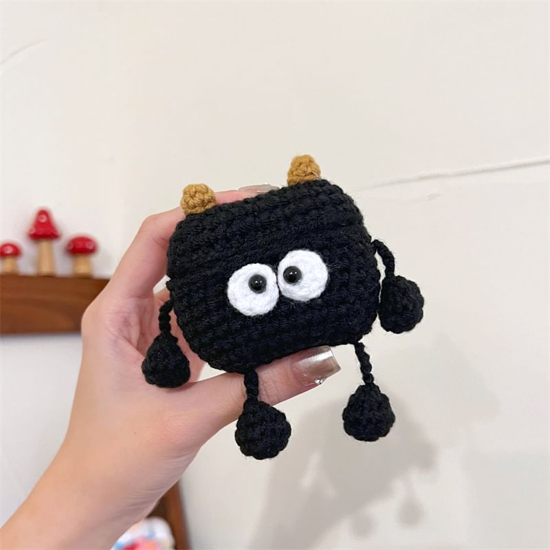 Cartoon Knit AirPods / Pro Earphone Case Skin