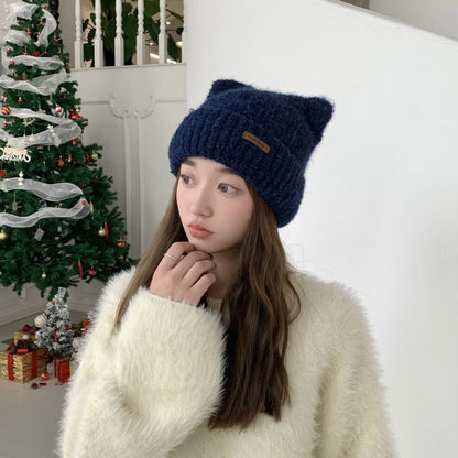 Cat Ear Knit Beanie