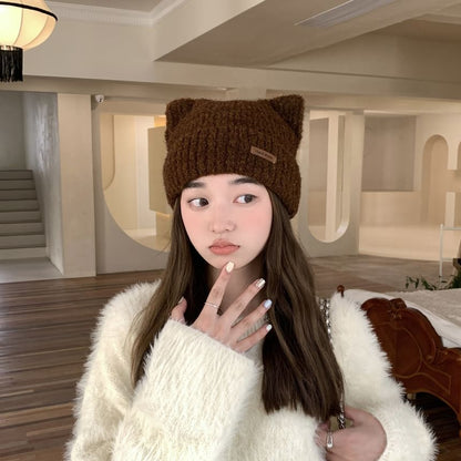 Cat Ear Knit Beanie