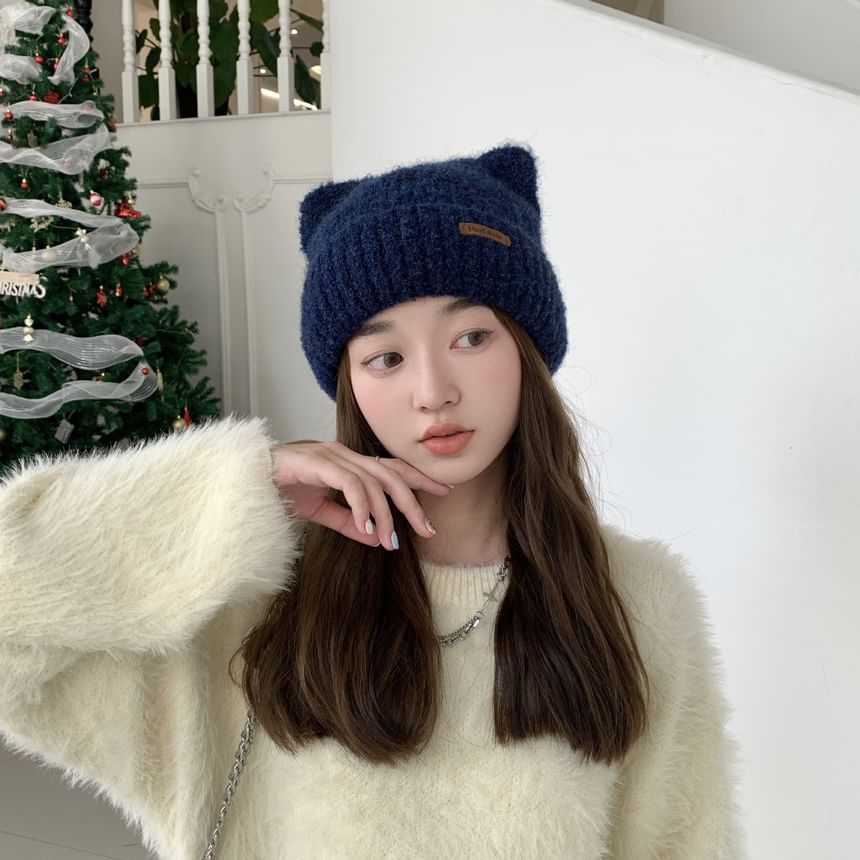 Cat Ear Knit Beanie