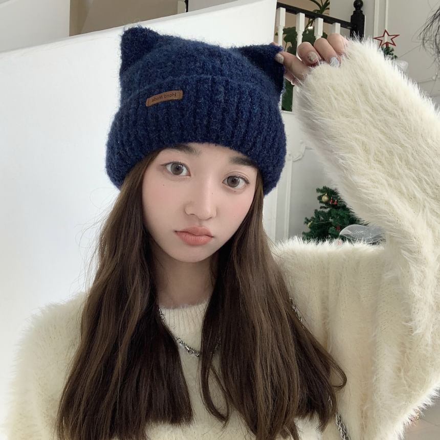 Cat Ear Knit Beanie