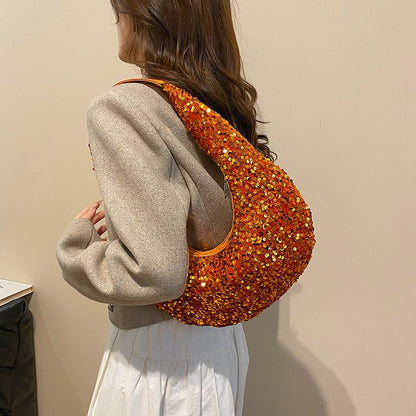 Sequined Shoulder Bag