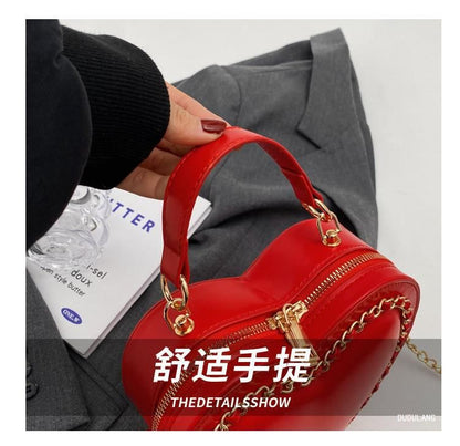 Heart Chained Crossbody Bag