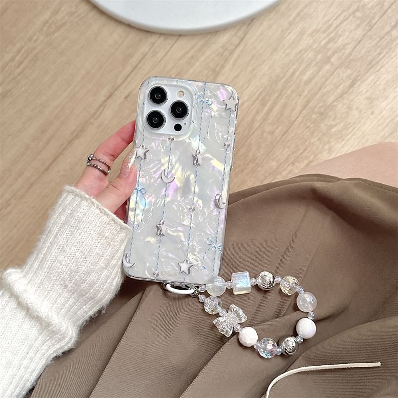 Moon & Star Phone Case - iPhone 15 Pro Max / 15 Pro / 15 Plus / 15 / 14 Pro Max / 14 Pro / 14 / 13 Pro Max / 13 Pro / 13 / 12 Pro Max / 12 Pro / 12 / 11