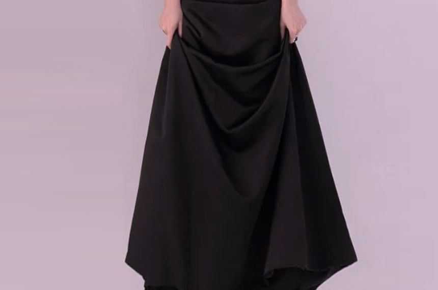 Off Shoulder Plain Sheath Evening Gown