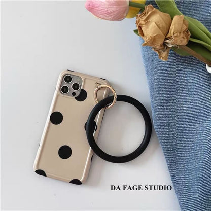 Polka Hoop Phone Dot Case