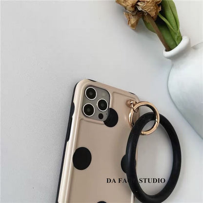 Polka Hoop Phone Dot Case
