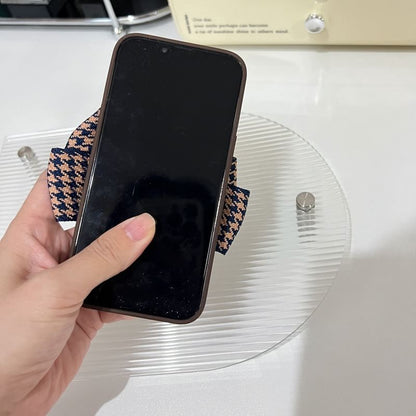 Bow Case Phone Houndstooth
