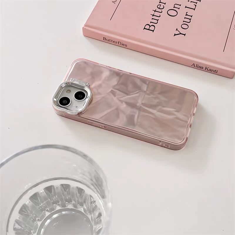 Phone Holographic Case Stand Textured