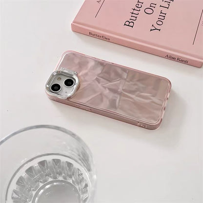 Phone Holographic Case Stand Textured