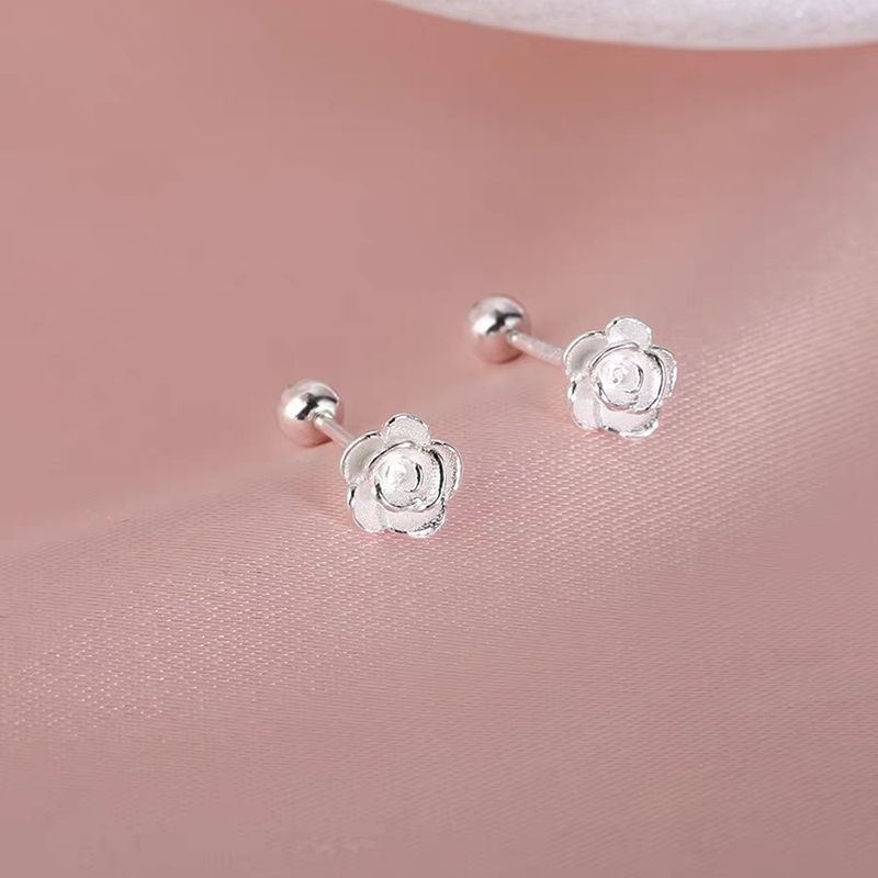 Rose Ear Stud