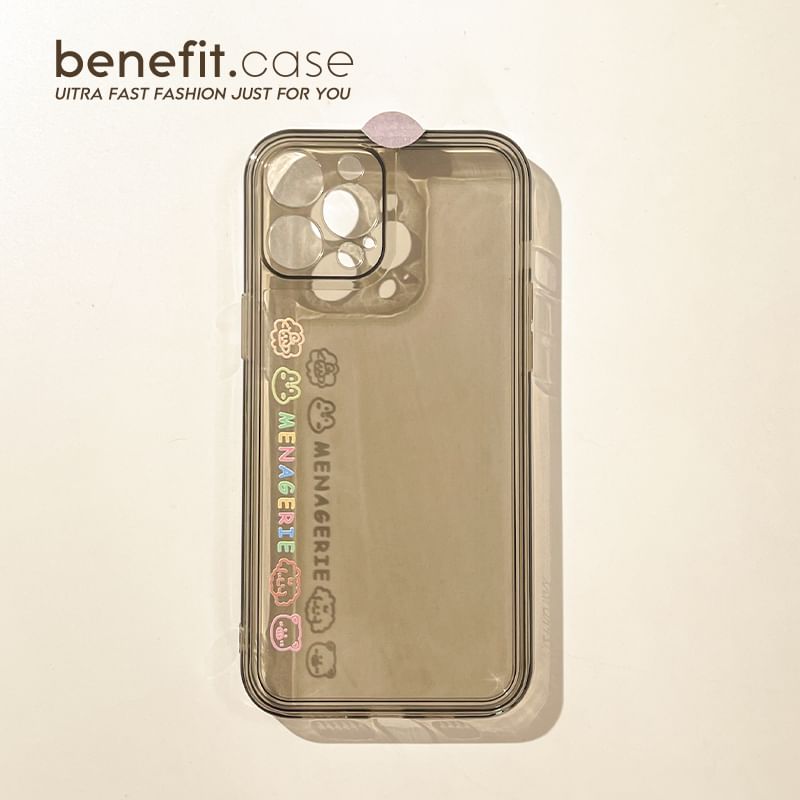 Phone Animal Case Lettering