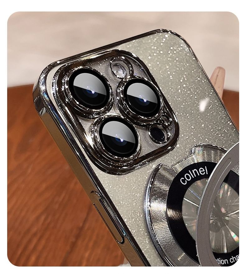 Stand Glitter Ring Phone Case