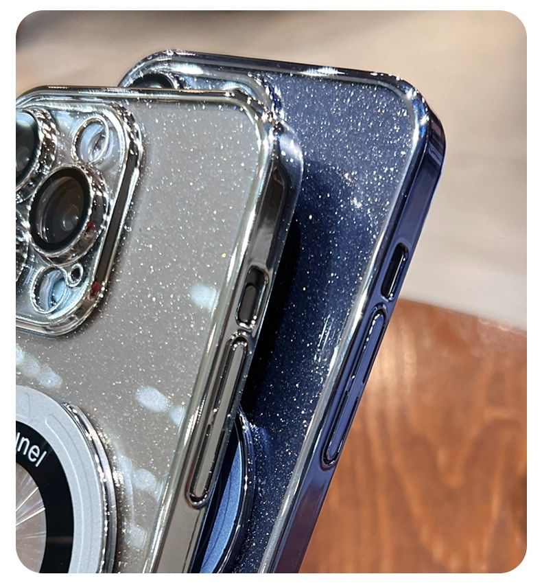 Stand Glitter Ring Phone Case