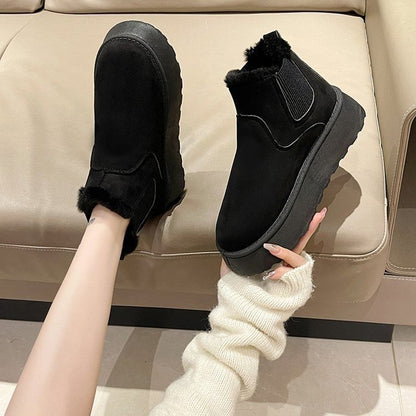 Platform Short Snow Boots