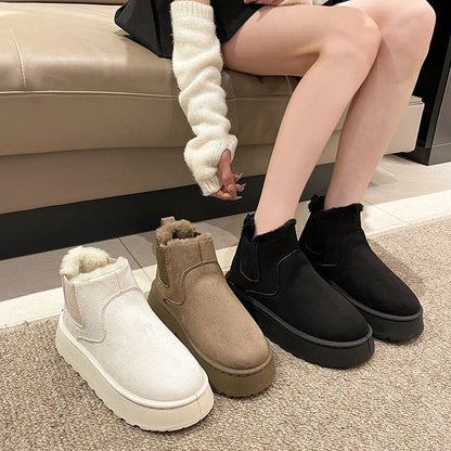 Platform Short Snow Boots