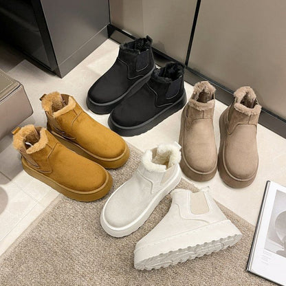 Platform Short Snow Boots
