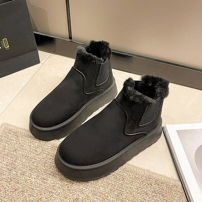 Platform Short Snow Boots