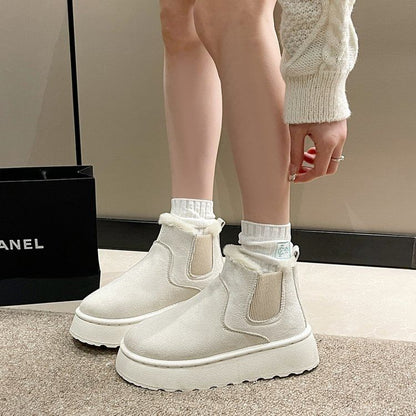Platform Short Snow Boots