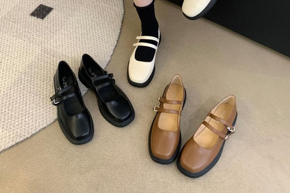 Plain Mary Jane Shoes