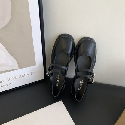 Plain Mary Jane Shoes