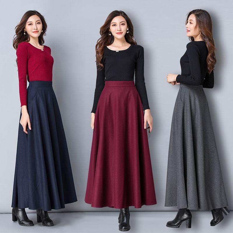 Versatile High-Rise A-Line Skirt