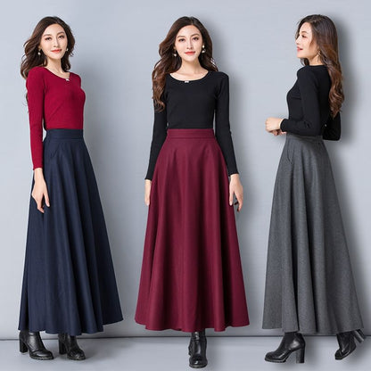 Versatile High-Rise A-Line Skirt