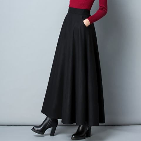 Versatile High-Rise A-Line Skirt