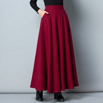 Versatile High-Rise A-Line Skirt