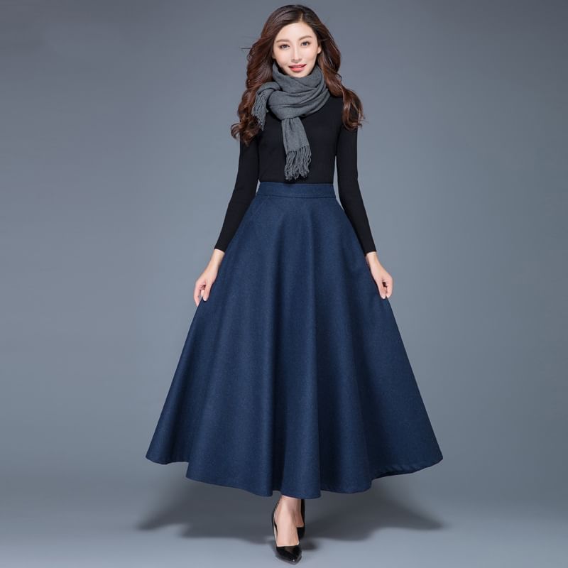 Versatile High-Rise A-Line Skirt