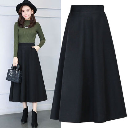 Versatile High-Rise A-Line Skirt