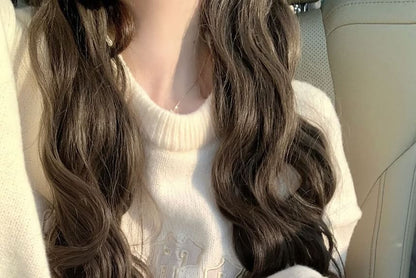 Pullover mit Rundhalsausschnitt und Schriftzug