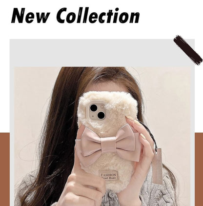 Case Chenille Bow Phone