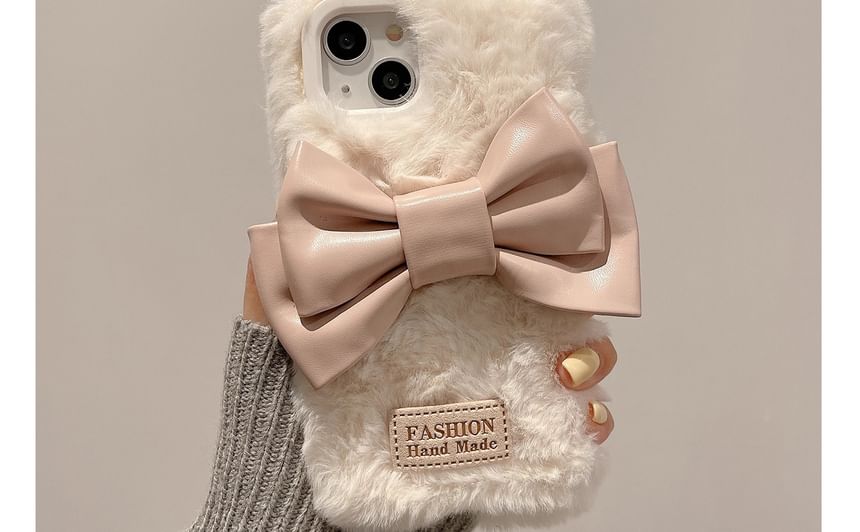 Case Chenille Bow Phone