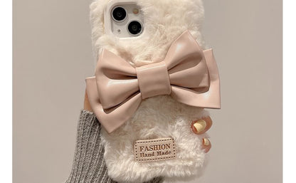 Case Chenille Bow Phone