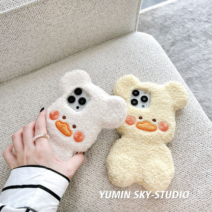 Chenille Case Duck Phone