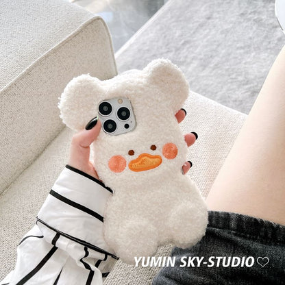 Chenille Case Duck Phone