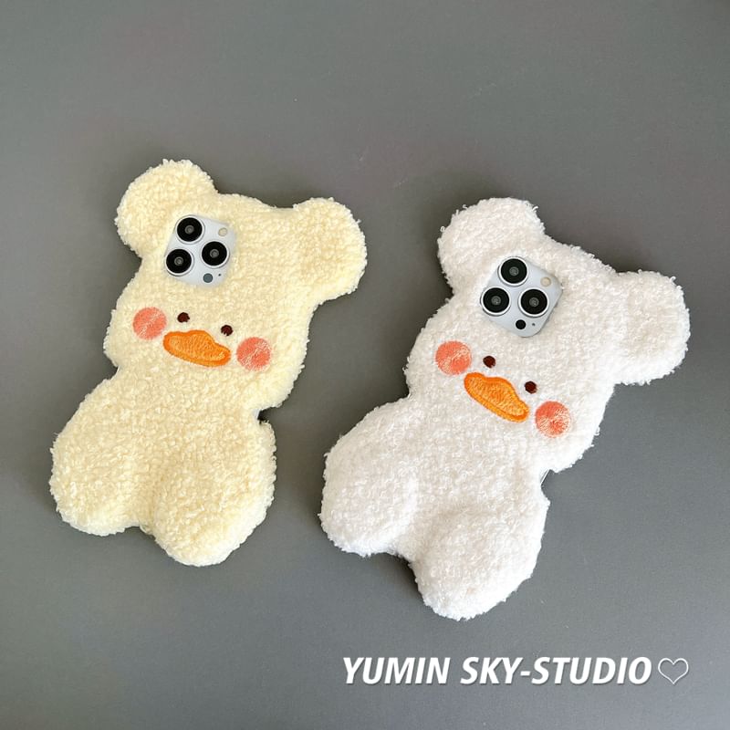 Chenille Case Duck Phone